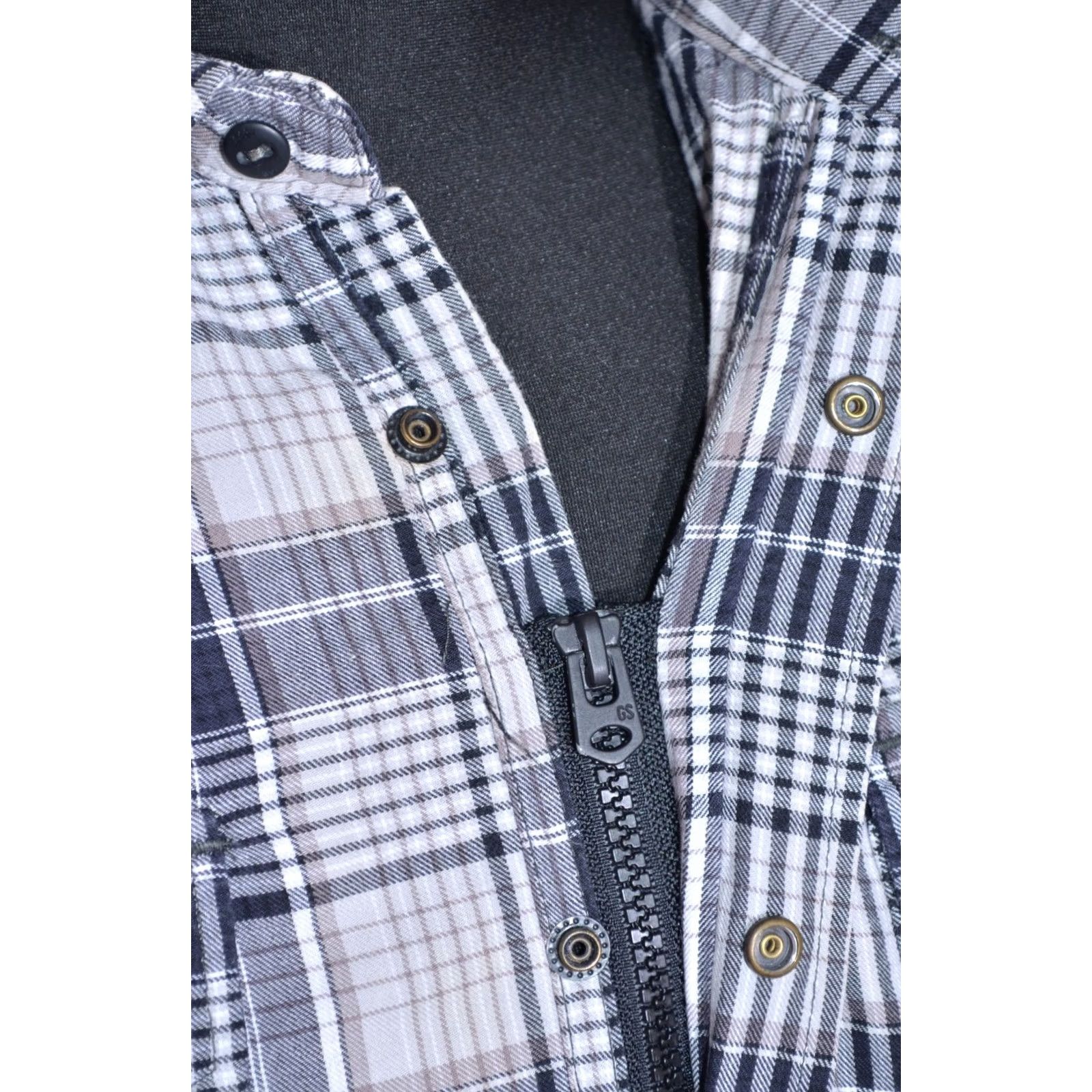 G-Star G-Star Men's Check Long Sleeve Counter Shirt Zip/Snap Size L Size US L / EU 52-54 / 3 - 5 Thumbnail
