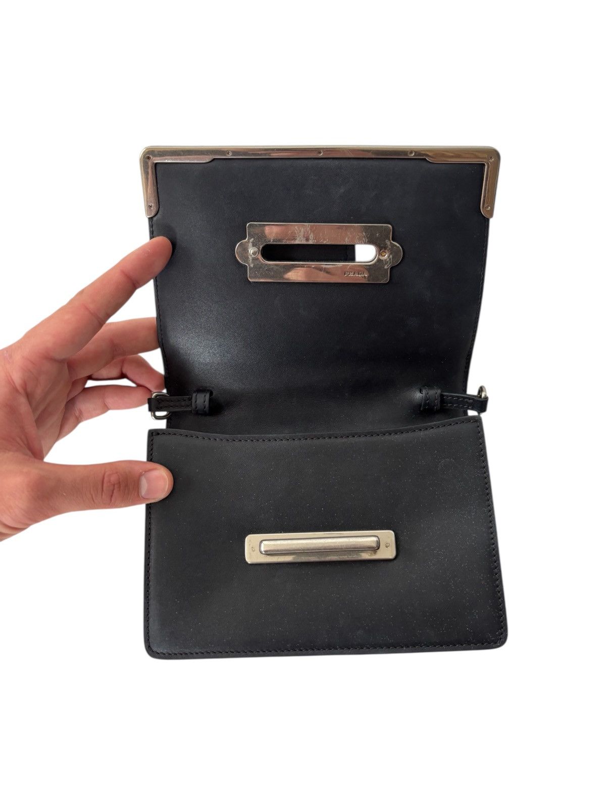 Prada Prada Leather Mini Bag Size ONE SIZE - 4 Thumbnail