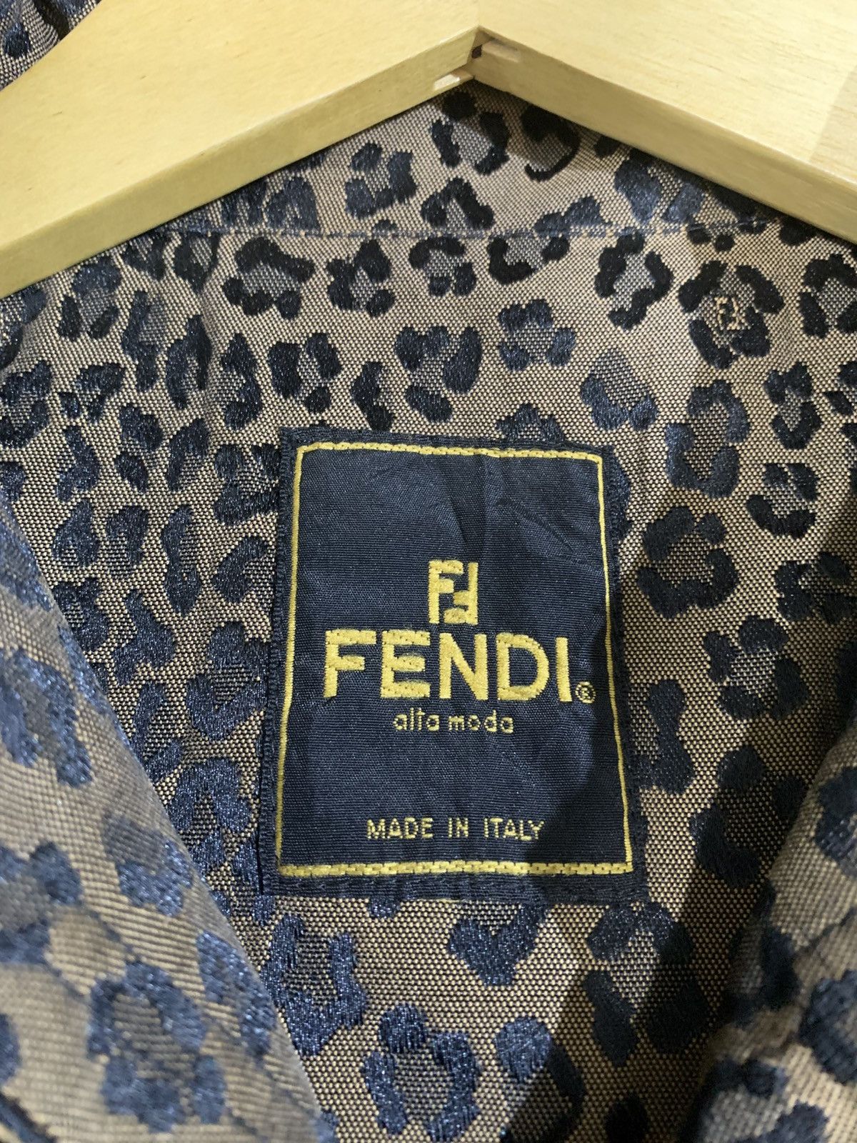Fendi Vintage Fendi Leopard Jacket Size US M / EU 48-50 / 2 - 5 Thumbnail
