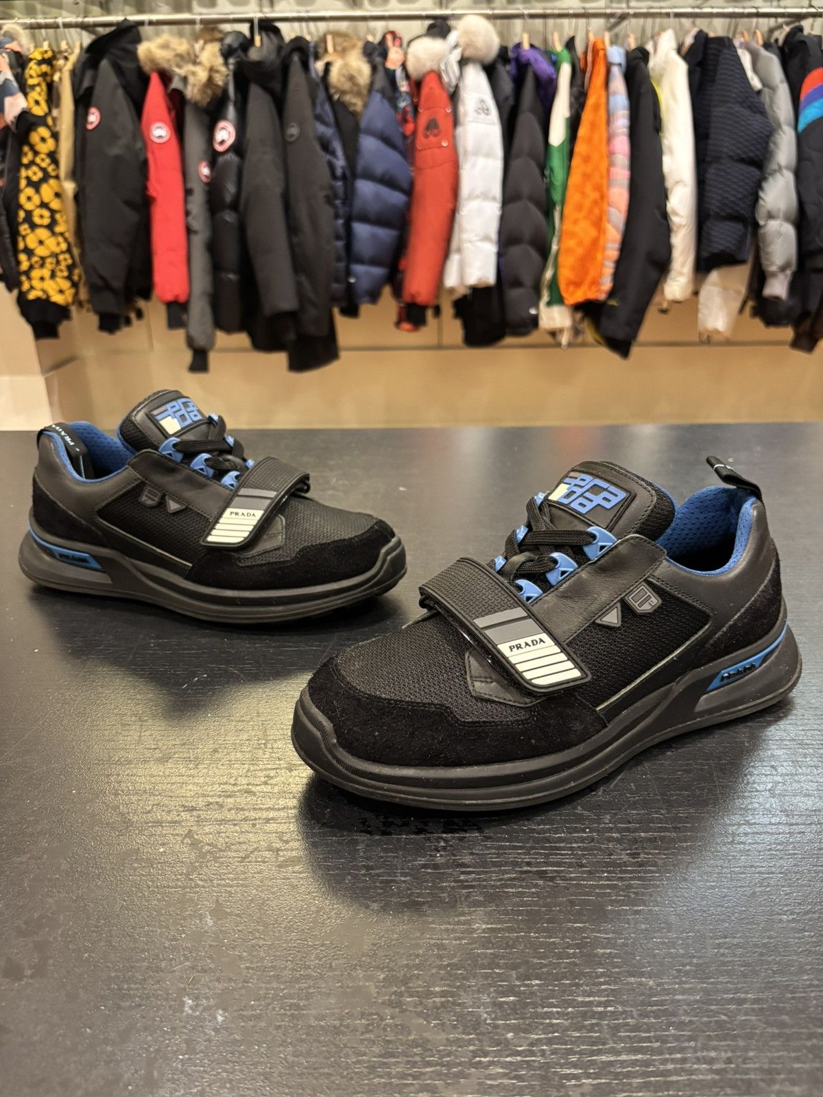 Prada Prada Mechano ‘Black Voyage’ Size US 7 / EU 40 - 1 Thumbnail