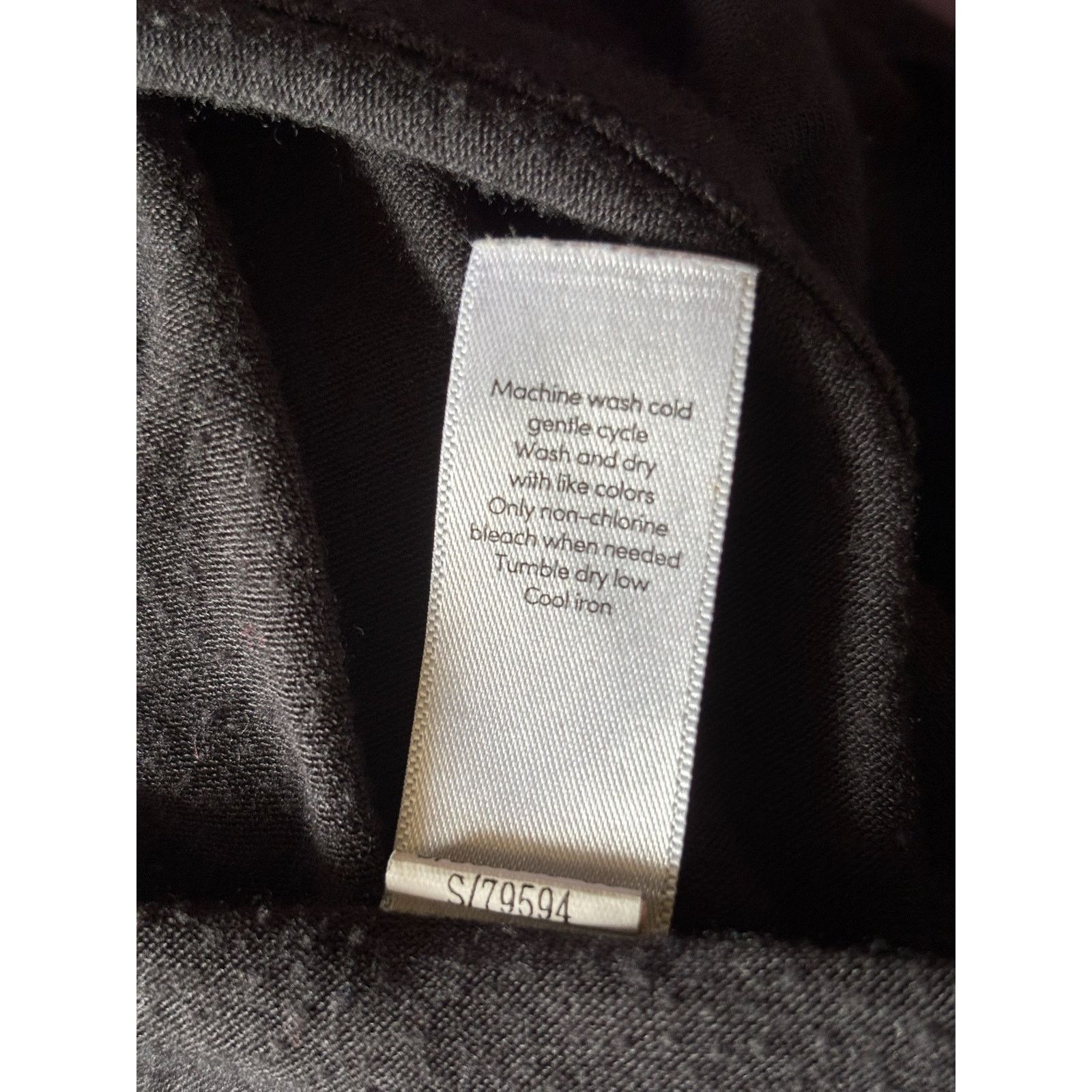 Athleta Athleta Threadlight Asym Relaxed Long Sleeve Top Black LP Size L / US 10 / IT 46 - 7 Thumbnail