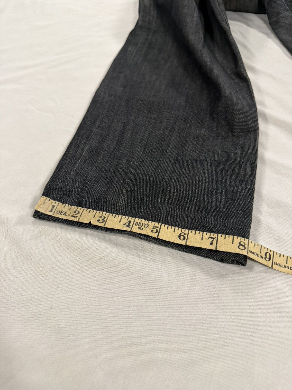Lanvin Lanvin X Acne Studios SS09 Grey Selvedge Denim 35x29 Rare Size US 35 - 11 Thumbnail