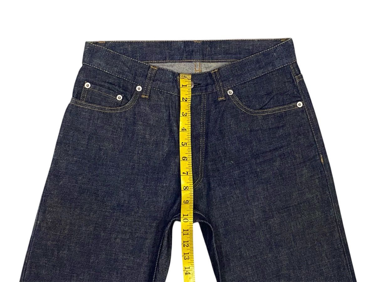 Helmut Lang Helmut Lang 1999 Classic Cut Raw Denim Pants Size US 29 - 13 Thumbnail