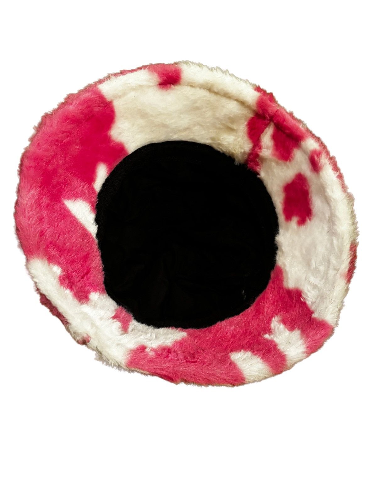 Other Pink & white faux fur bucket hat.wh0324 Size ONE SIZE - 9 Thumbnail