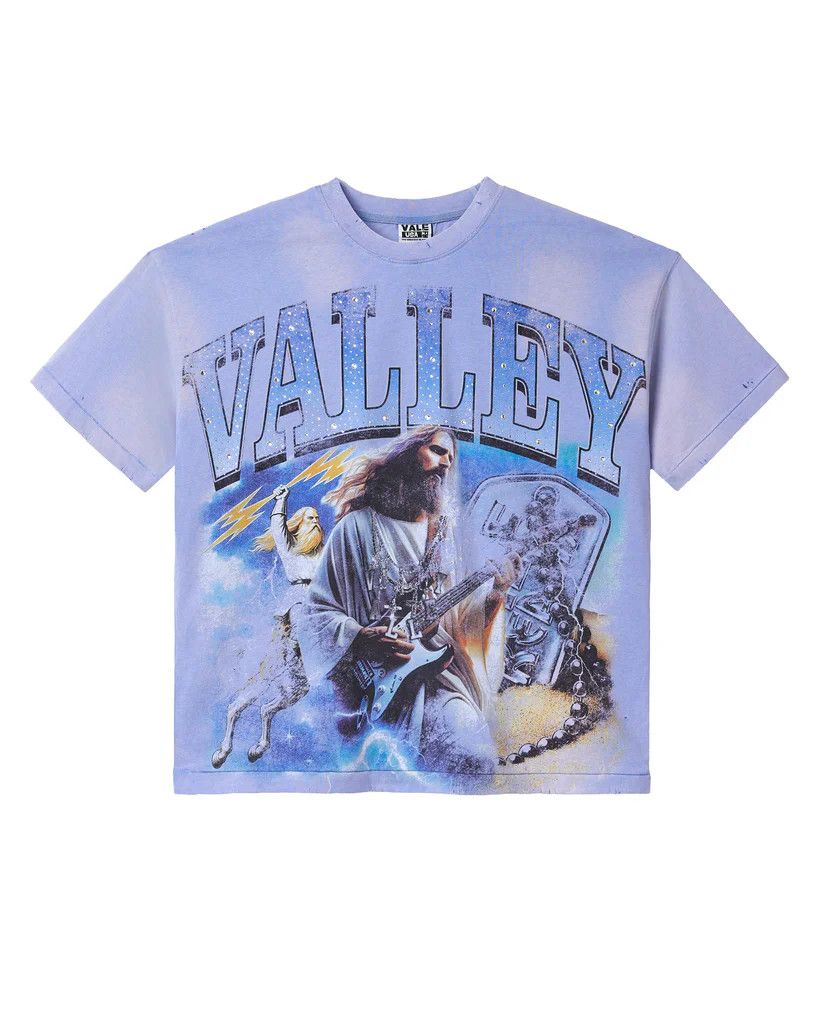 Vale Vale Forever Holy Heavy Metal Bling Tee Size MEDIUM Size US M / EU 48-50 / 2 - 1 Thumbnail