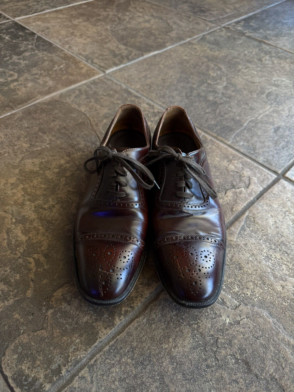 Bruno Magli Bruno Magli Dress Shoes Size US 7 / EU 40 - 2 Thumbnail