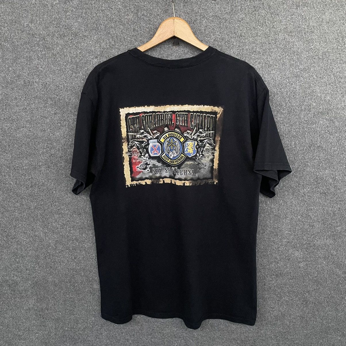 Vintage Vintage Y2K 6-6 CAV REGT Six Shooters SFRG Tee Size US L / EU 52-54 / 3 - 1 Thumbnail