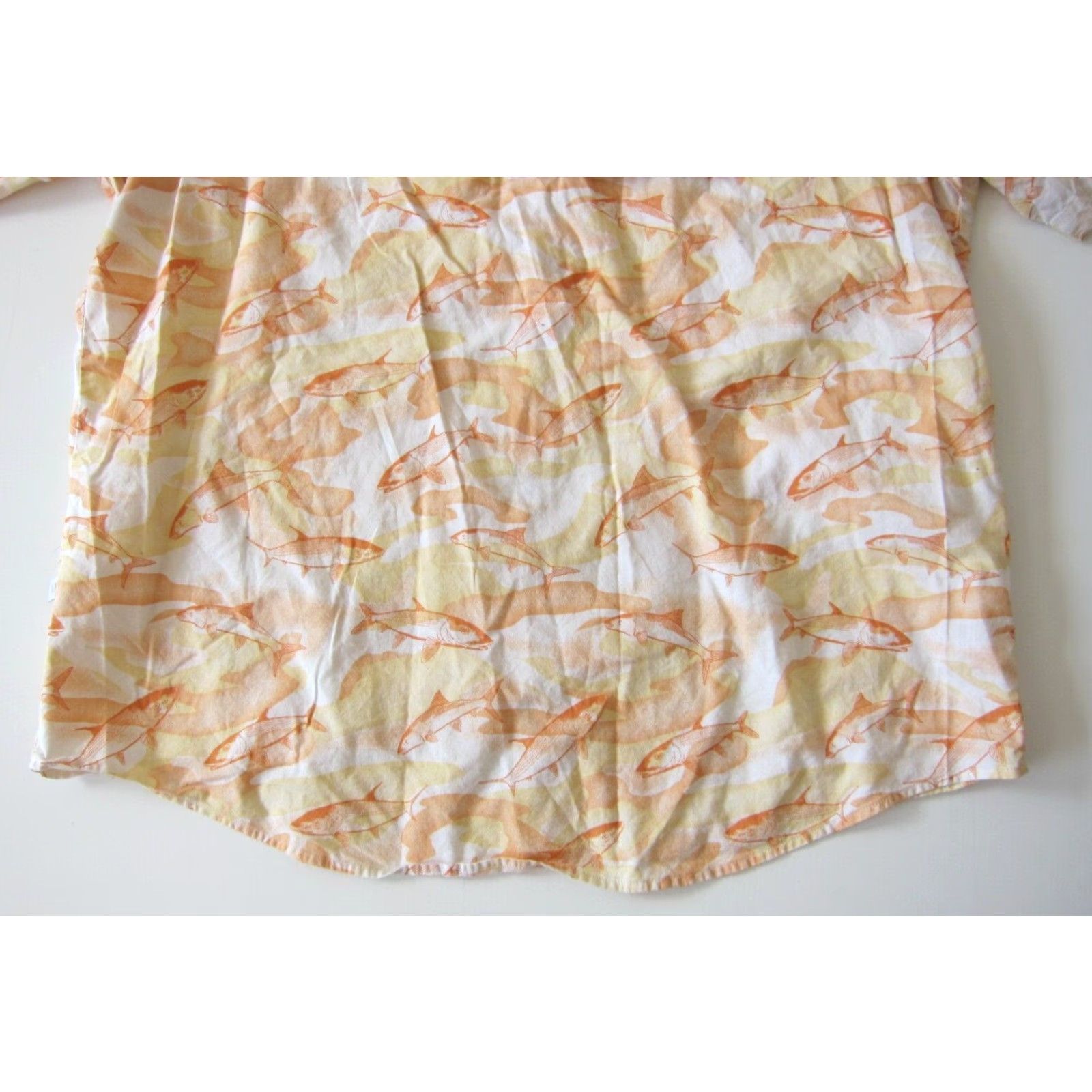 Vintage Cabela's Shirt Men 2XL Vented Short Sleeve Button Down Cotton Fish Orange Yellow"} Size US XXL / EU 58 / 5 - 5 Thumbnail
