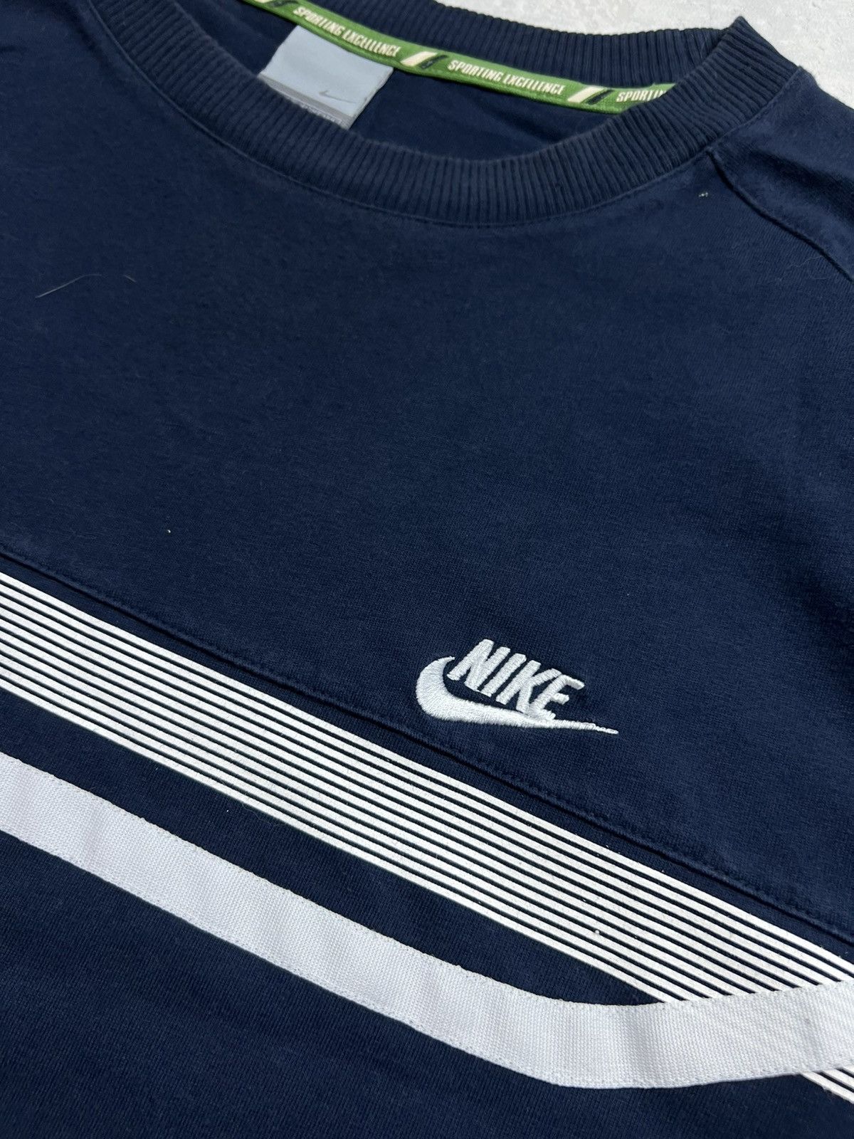 Nike 90s Nike Retro Logo Vintage Y2K Oversized Longsleeve Tee Size US L / EU 52-54 / 3 - 4 Thumbnail