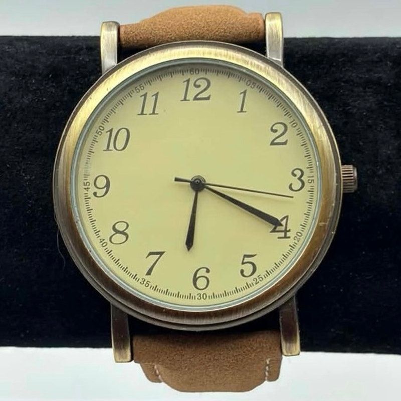 Other Gold & Brown Men’s Watch Size ONE SIZE - 1 Thumbnail