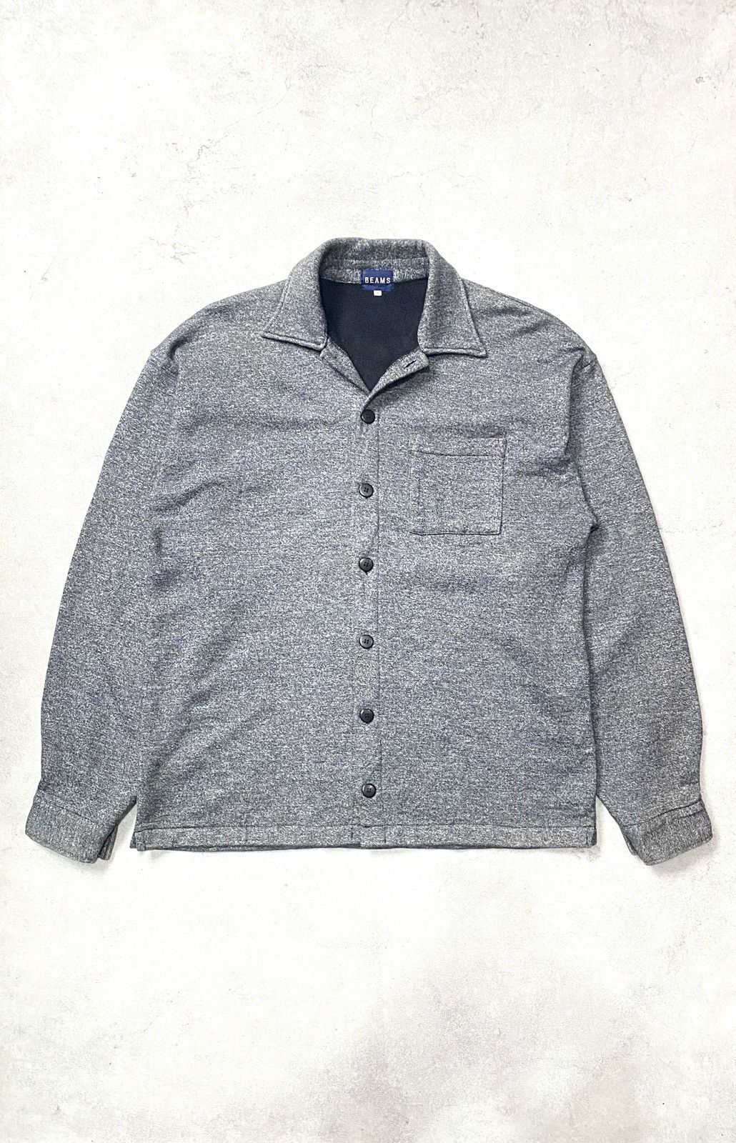 Beams Plus 90s BEAMS SINGLE POCKET OVERSHIRT Size US L / EU 52-54 / 3 - 1 Thumbnail