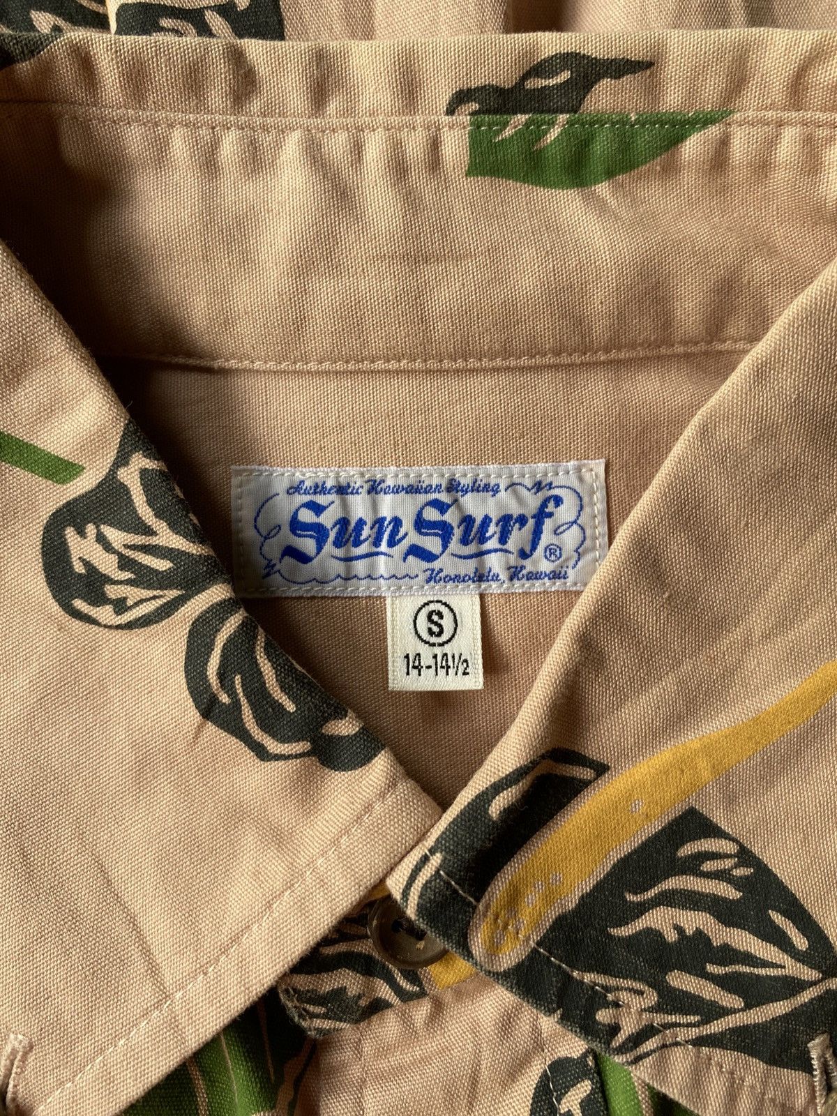 Sun Surf Sun Surf Light Pink Floral Long-Sleeve Shirt Size US S / EU 44-46 / 1 - 5 Thumbnail