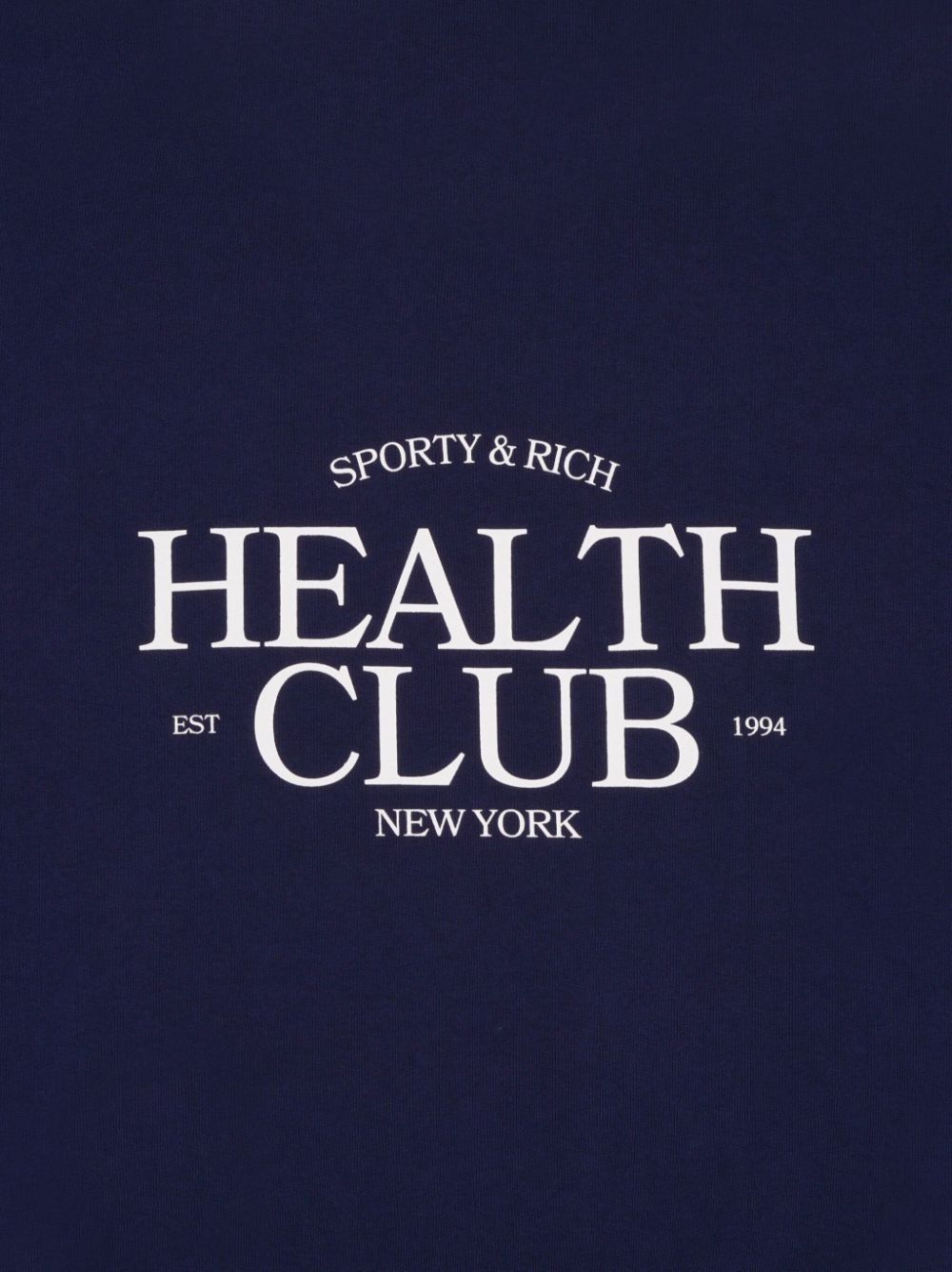 Sporty & Rich o1mle0525 SR Health Crewneck Sweatshirt in Navy Size XL / US 12-14 / IT 48-50 - 2 Thumbnail