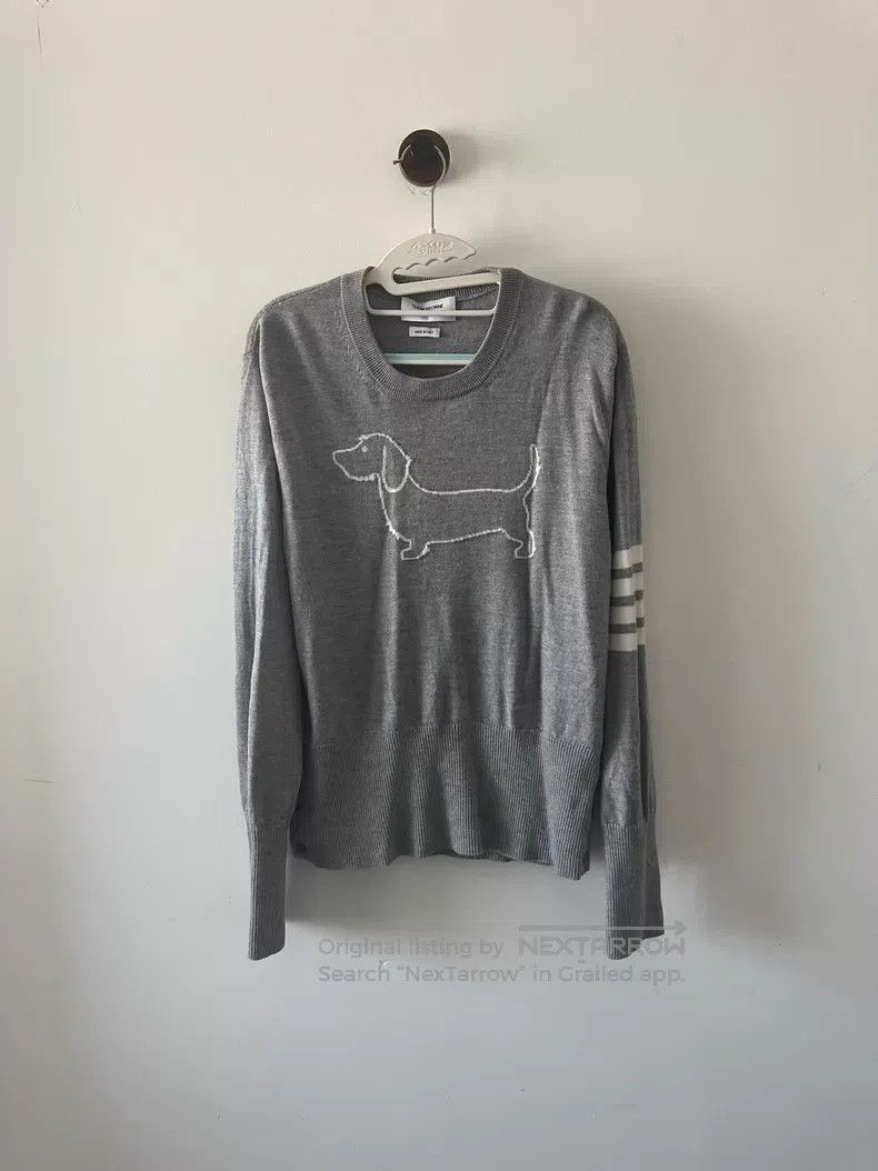 Thom Browne Thom Browne Dog sweater Size US L / EU 52-54 / 3 - 1 Thumbnail