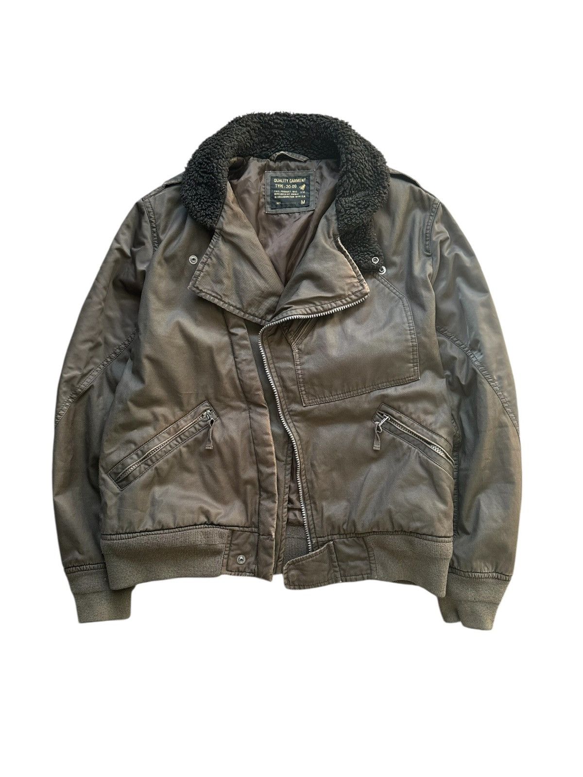 Kiminori Morishita 🔥Rare🔥 AW09/10 Uniqlo by KM flight Jacket Size US M / EU 48-50 / 2 - 2 Thumbnail