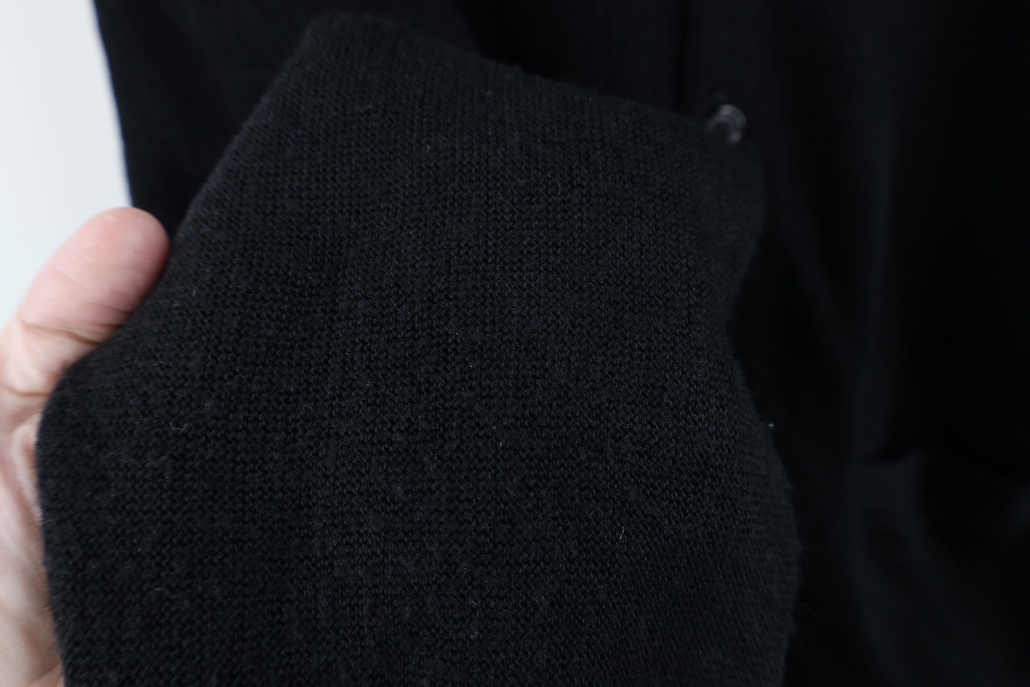 Vintage Vintage 50s Streetwear Button Cardigan Sweater Black USA Size US L / EU 52-54 / 3 - 7 Thumbnail