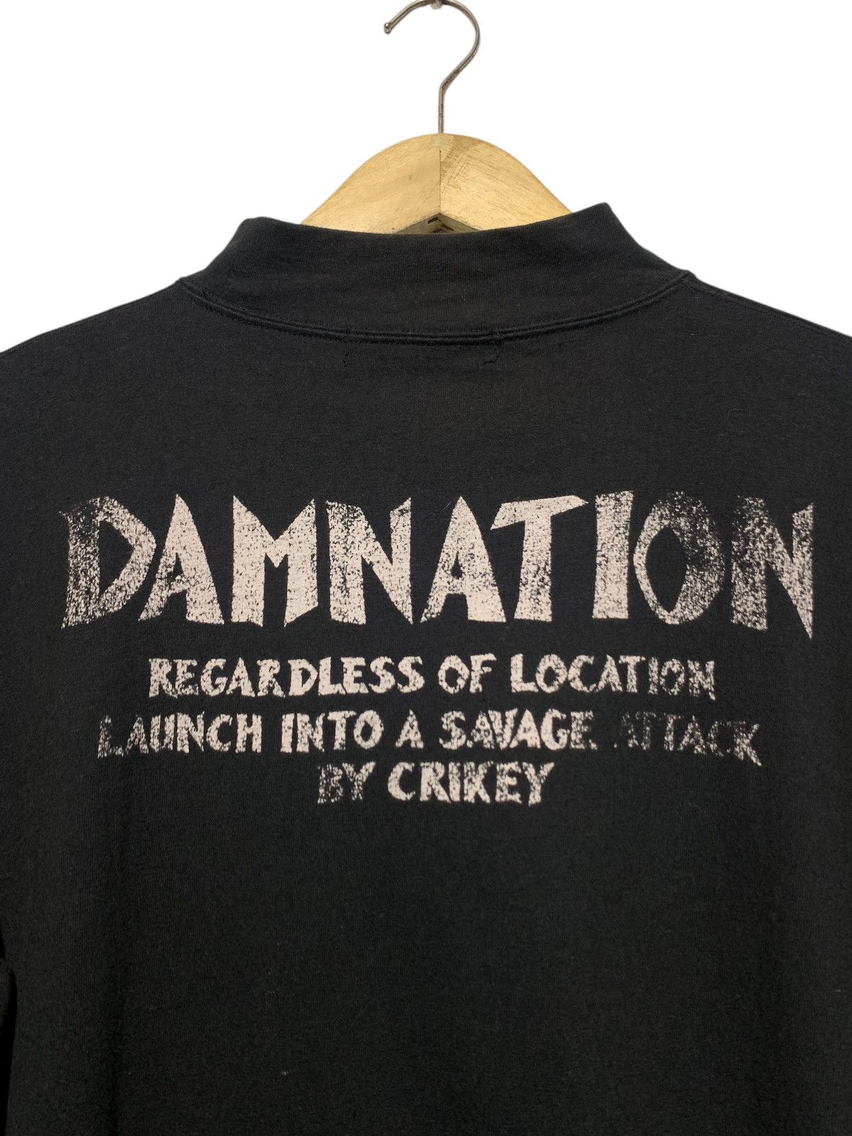 Hysteric Glamour 2000s RNA INC ENVOY FROM HELL DEMON SKULL MOCK NECK L/S Size US M / EU 48-50 / 2 - 5 Thumbnail