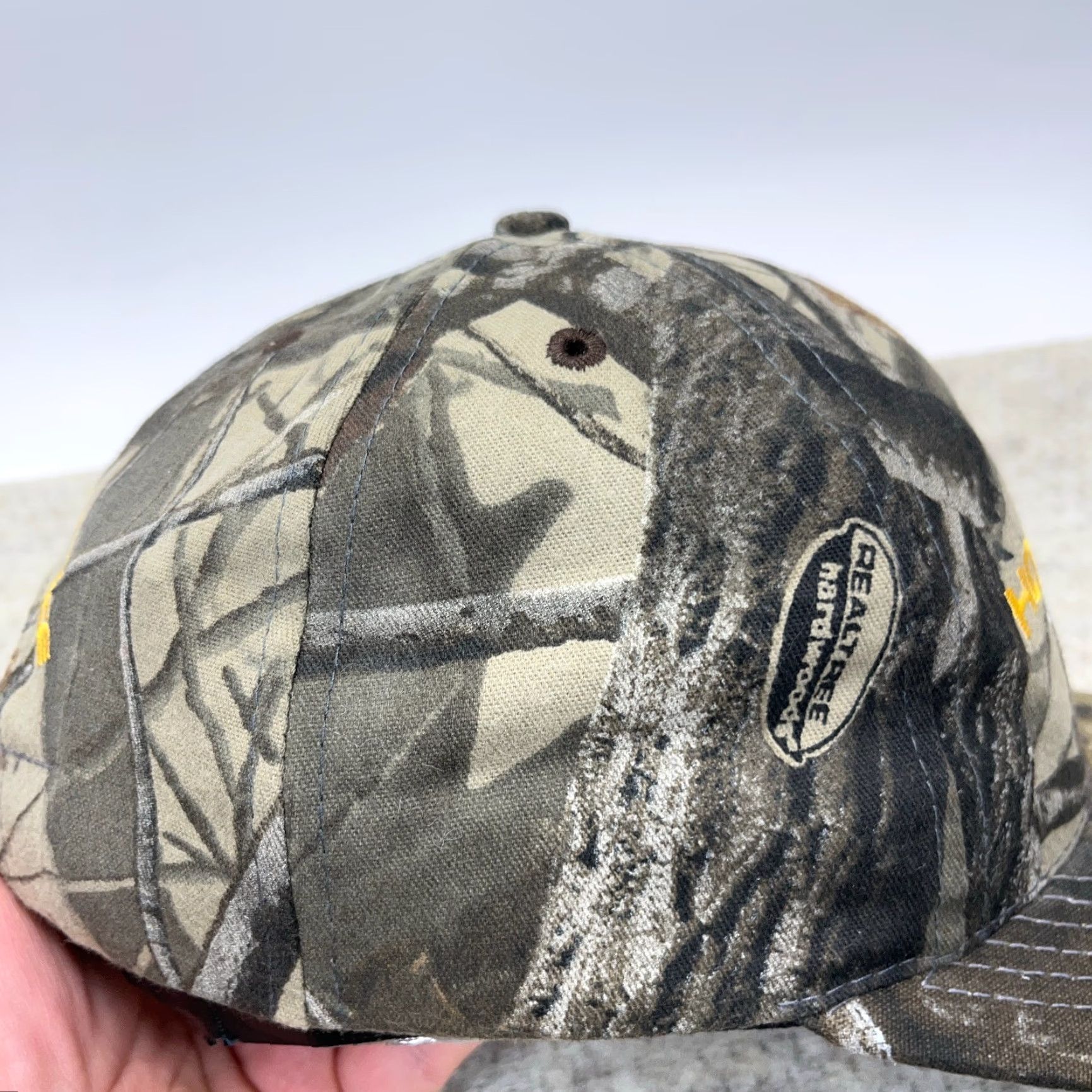 Realtree Graffiti Horton Crossbows Hat Cap Realtree Camo Strap Back Dad Hardwoods Hunting Adult Vintage Camouflage Twill Snapback Mens Brown Cotton USA Size ONE SIZE - 5 Thumbnail