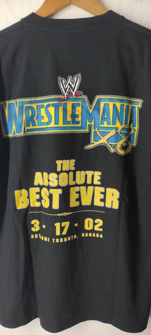 Vintage VINTAGE WRESTLEMANIA X8 ICON VS ICON THE ROCK VS HOGAN TEE Size US M / EU 48-50 / 2 - 10 Thumbnail