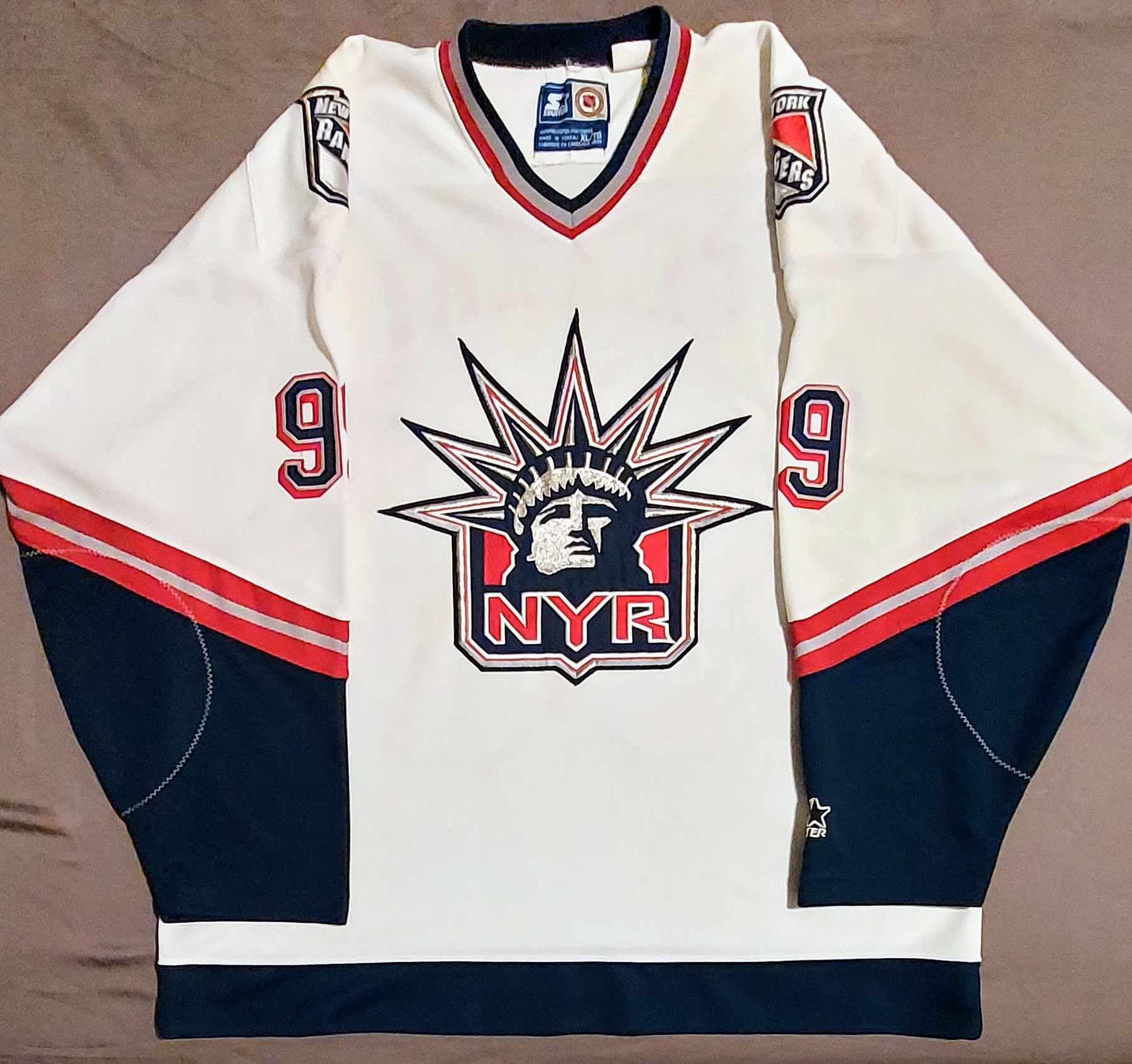 デッドストック CCM NHL NEW YORK RANGERS JERSEY 【公式通販】