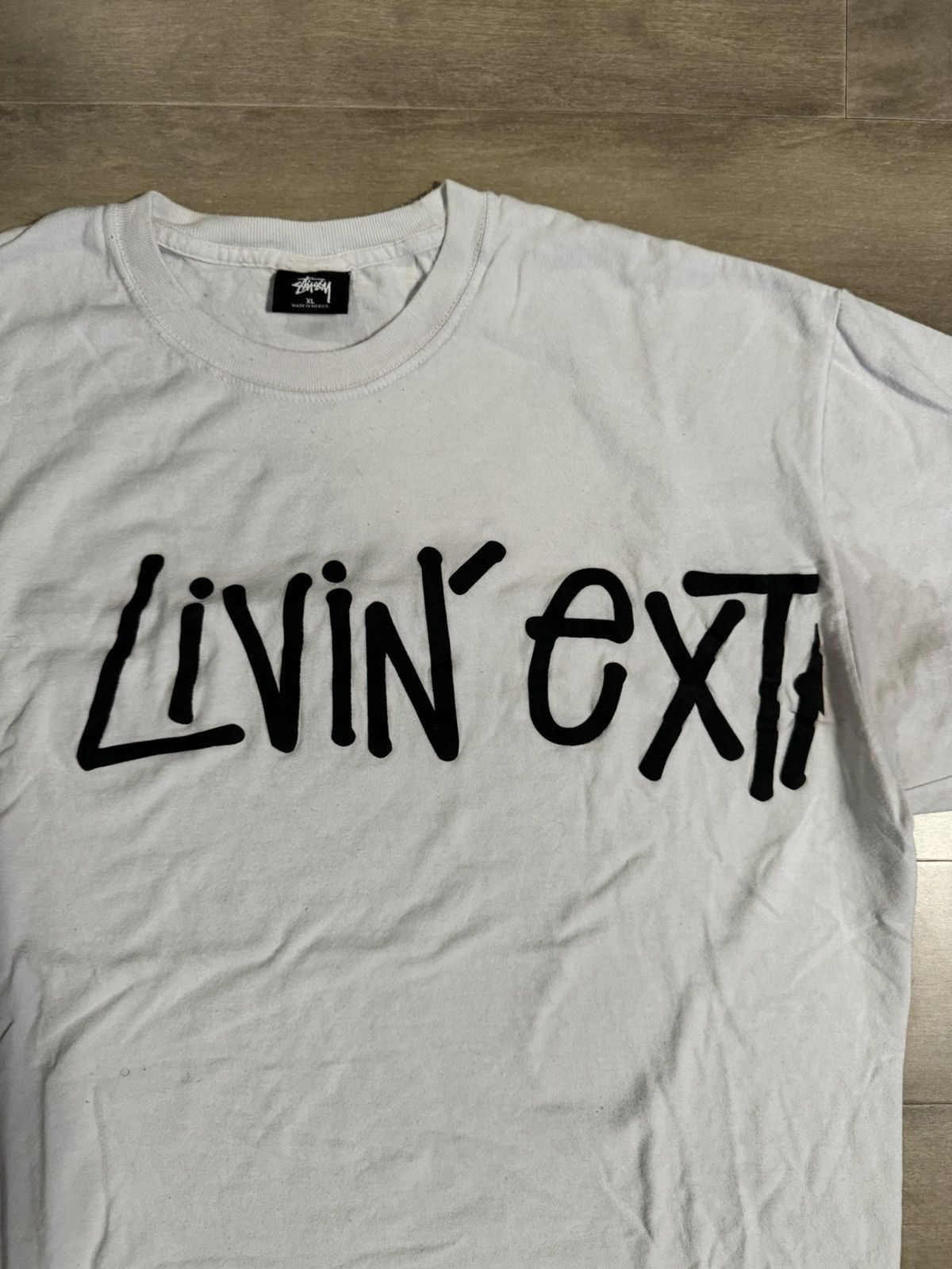 Stussy Vintage Stussy “Livin Extra Large” Size US XL / EU 56 / 4 - 2 Thumbnail