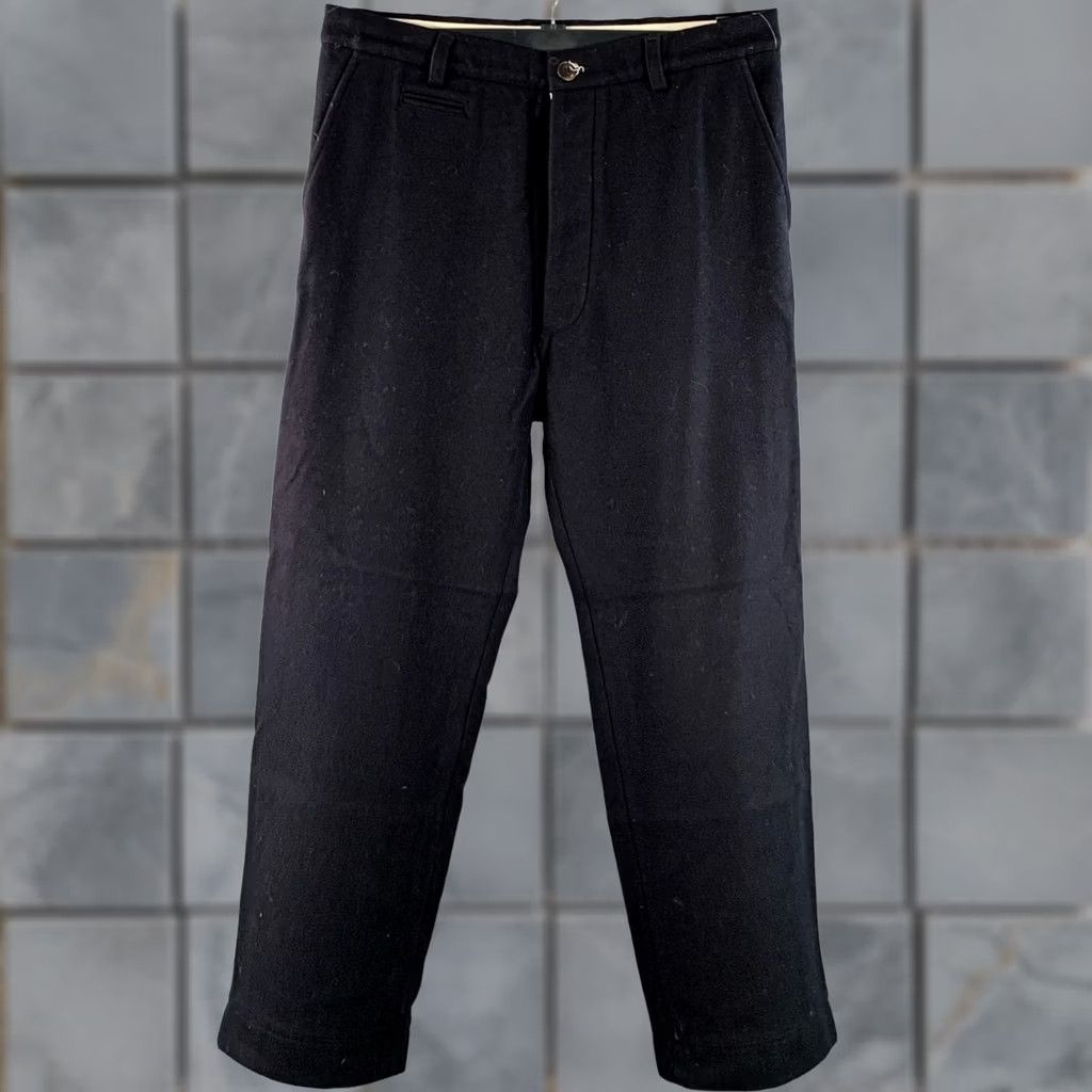 East Harbour Surplus EAST HARBOUR SURPLUS Size 34 Navy Wool Blend Straight Dress Pants Men Size US 34 / EU 50 - 1 Thumbnail