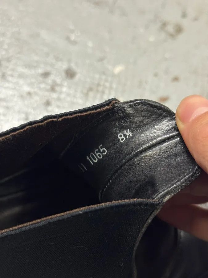 Prada FW1999 Prada Black Leather Vibram Boots Size US 9.5 / EU 42-43 - 6 Thumbnail