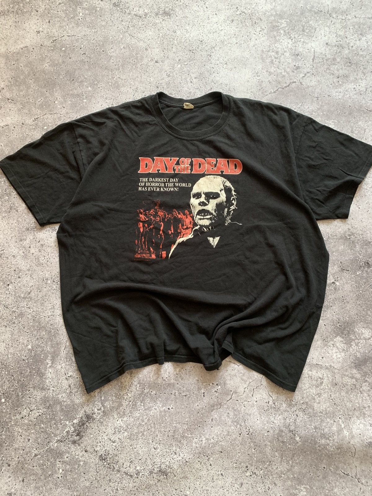 Anvil 🔥VINTAGE DAY OF THE DEAD 2005 TSHIRT Size US XXL / EU 58 / 5 - 1 Thumbnail