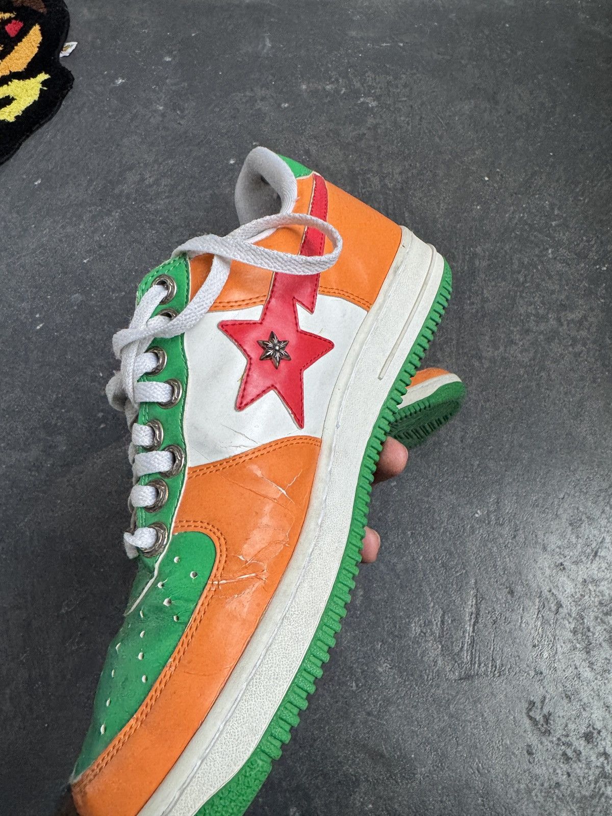 Bape × Chrome Hearts Chrome Hearts X Bapesta Size US 11 / EU 44 - 7 Thumbnail