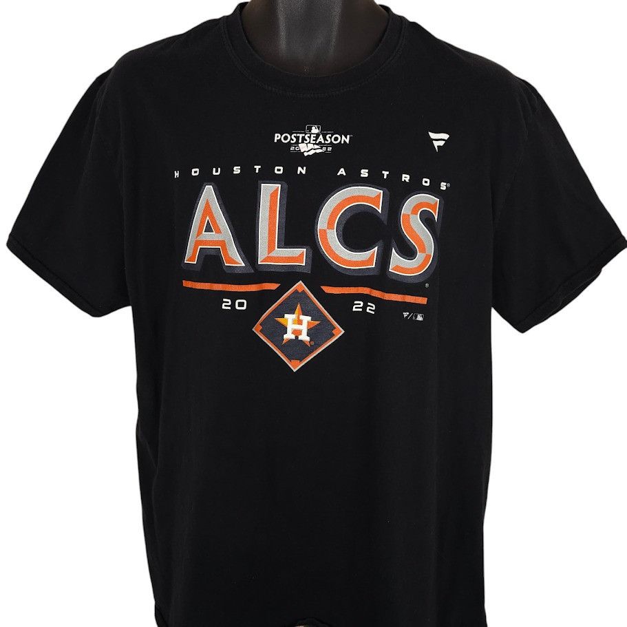 MLB Houston Astros T Shirt Mens Size Large Black MLB Baseball Size US L / EU 52-54 / 3 - 1 Thumbnail