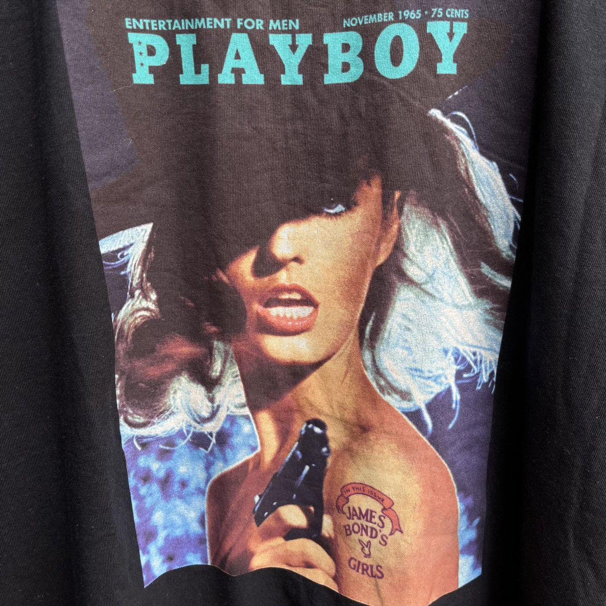 Playboy Vintage 90s PLAYBOY Beth Hyatt photo tee magazine cover Size US XL / EU 56 / 4 - 3 Thumbnail