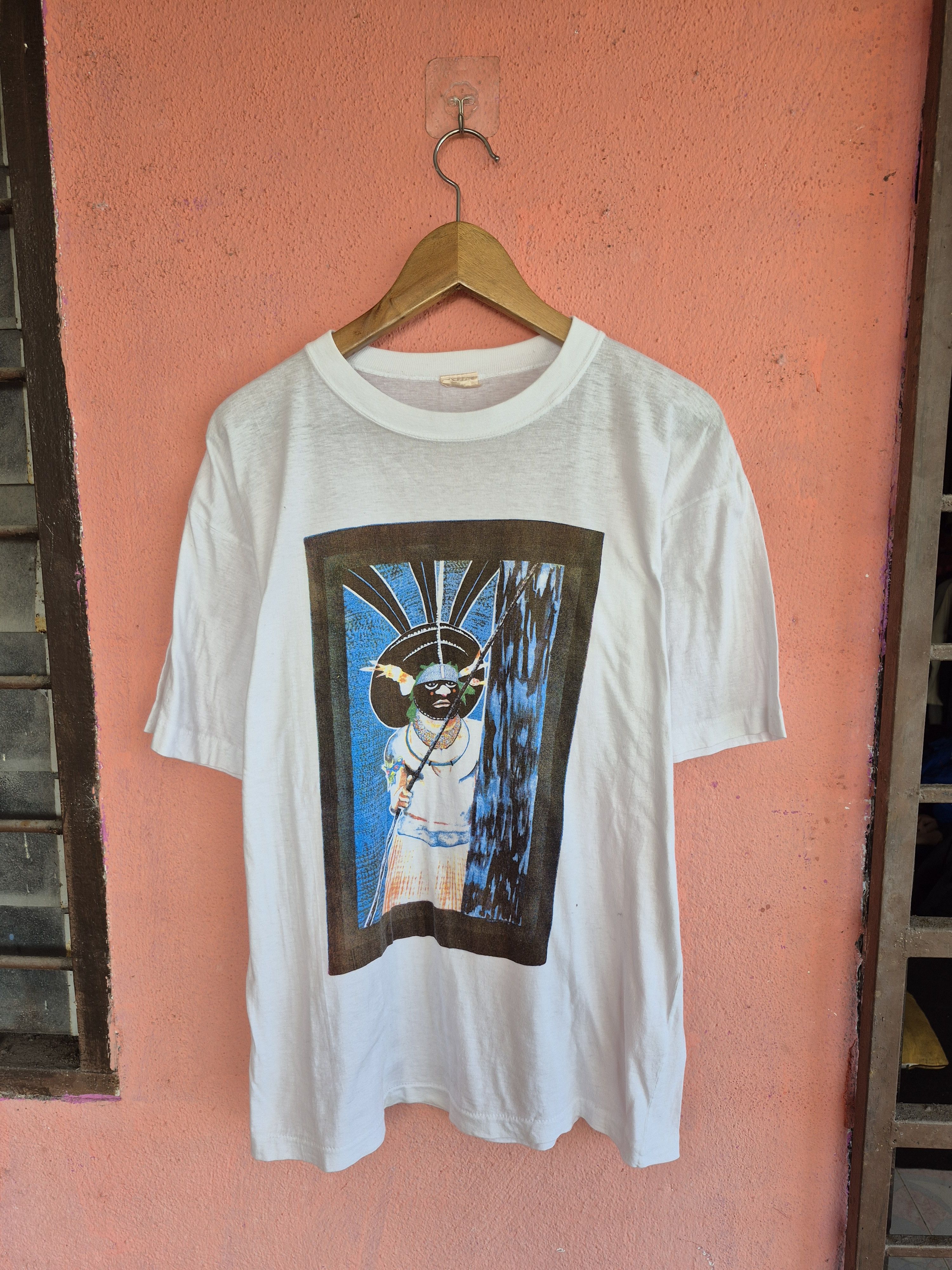 Vintage Rare! Vintage Native American Navajo Art Tee Size US M / EU 48-50 / 2 - 1 Thumbnail
