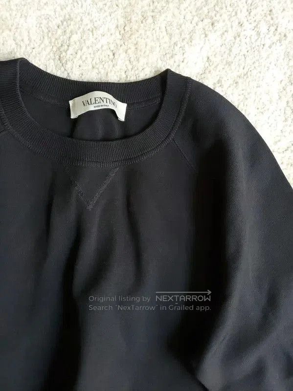 Valentino Valentino Black Long Sleeve Sweater for Women . Size XL / US 12-14 / IT 48-50 - 3 Thumbnail