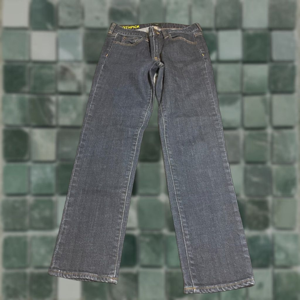 J.Crew J.CREW Jeans Womens Size 29 x 27 Blue Denim Toothpick Darkwash Regular Size Type: Jeans Mens? Size 29" - 1 Thumbnail