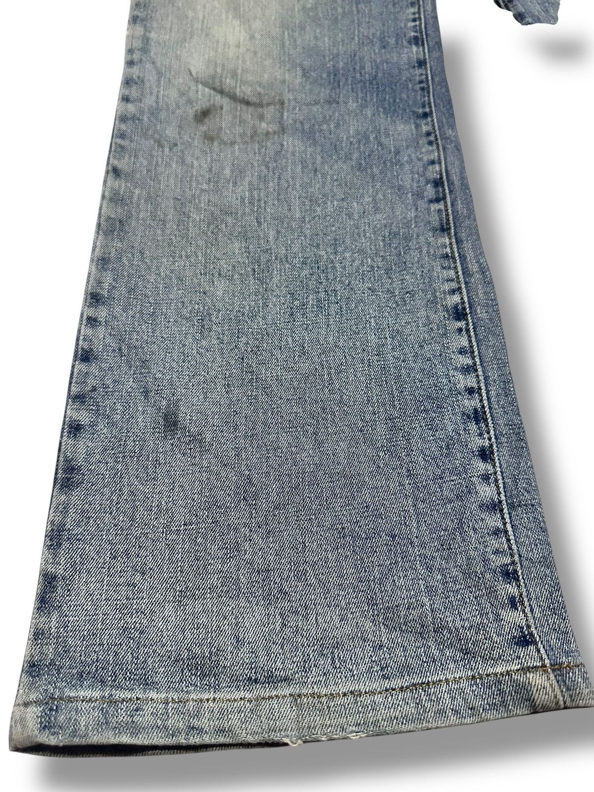Japanese Brand Crocodile Vintage Baggy Loose Distressed Jeans Faded Size US 30 / EU 46 - 8 Thumbnail