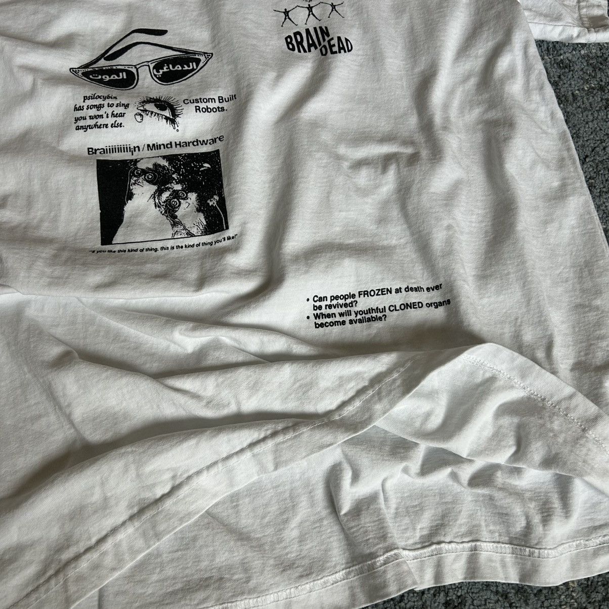 Brain Dead 2020 ARABiC BRAiN DEATH TEE DYSTOPiAN CYBERPUNK RAVE COLLAGE Size US XL / EU 56 / 4 - 3 Thumbnail