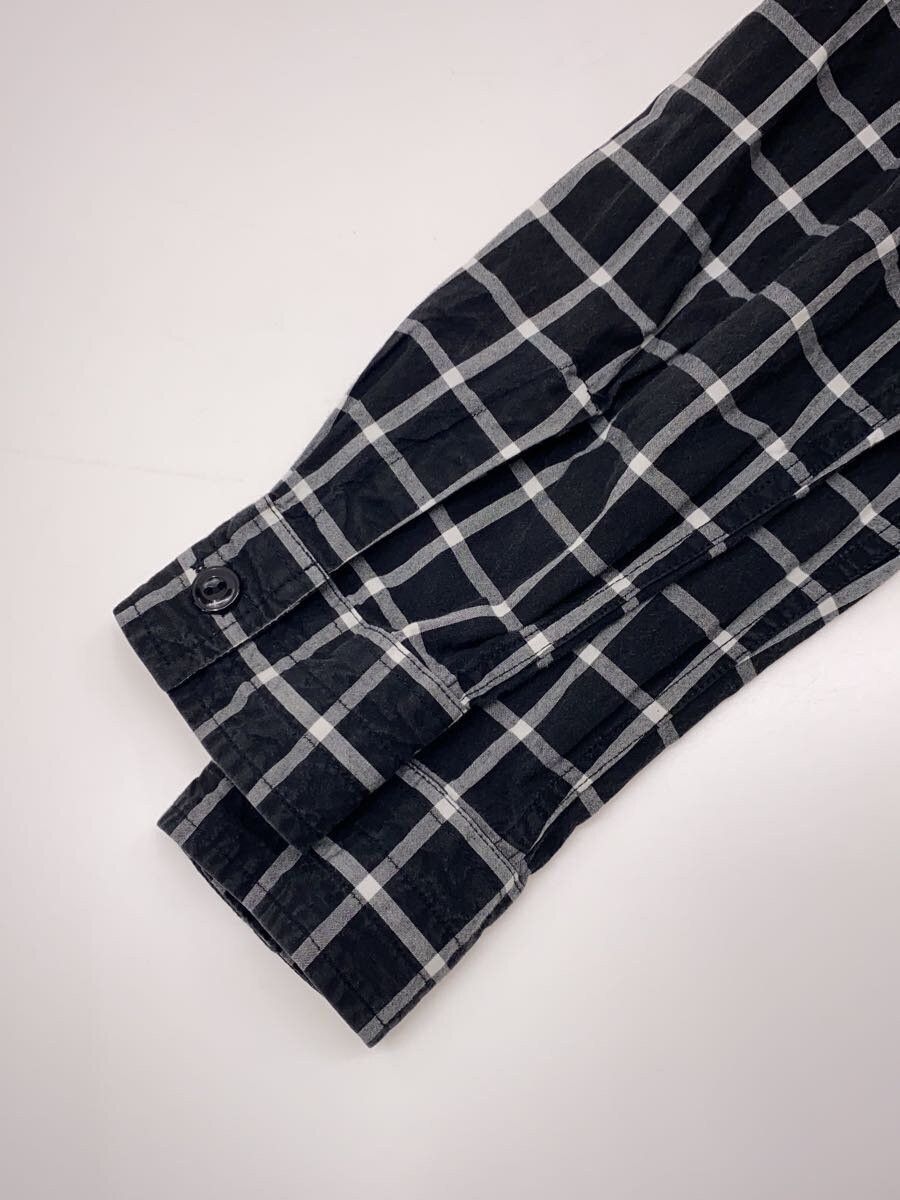 Number (N)ine Check Hooded Button Shirt Size US M / EU 48-50 / 2 - 3 Thumbnail