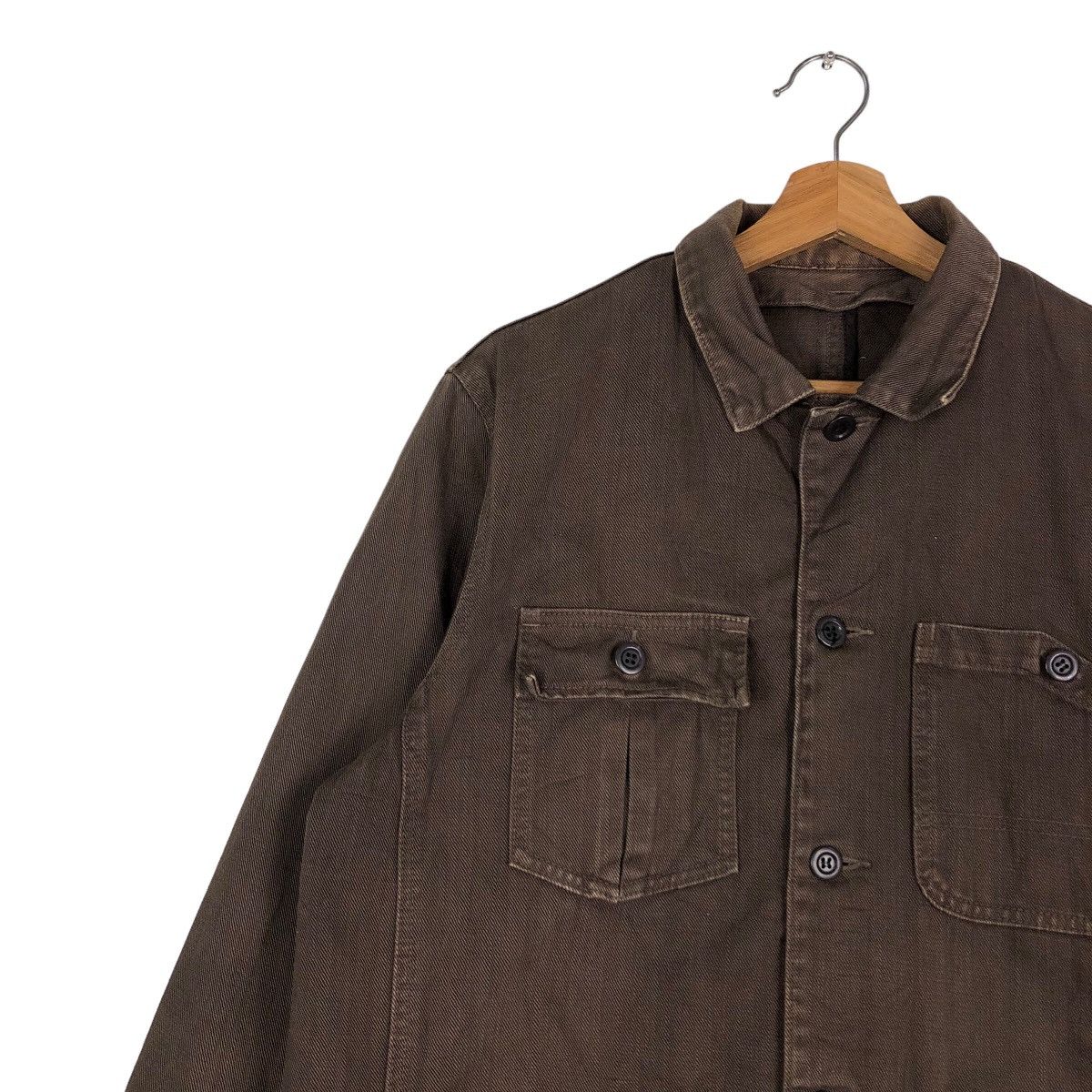 Japanese Brand 🔥Vintage Chore Work Jacket Japan Made Issey Miyake Design Size US M / EU 48-50 / 2 - 7 Thumbnail