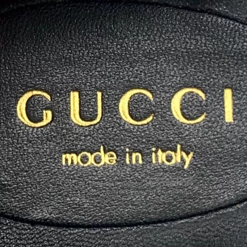 Gucci Gucci Black leather double G logo one-pedal casual flat sh Size US 6.5 / IT 36.5 - 7 Thumbnail
