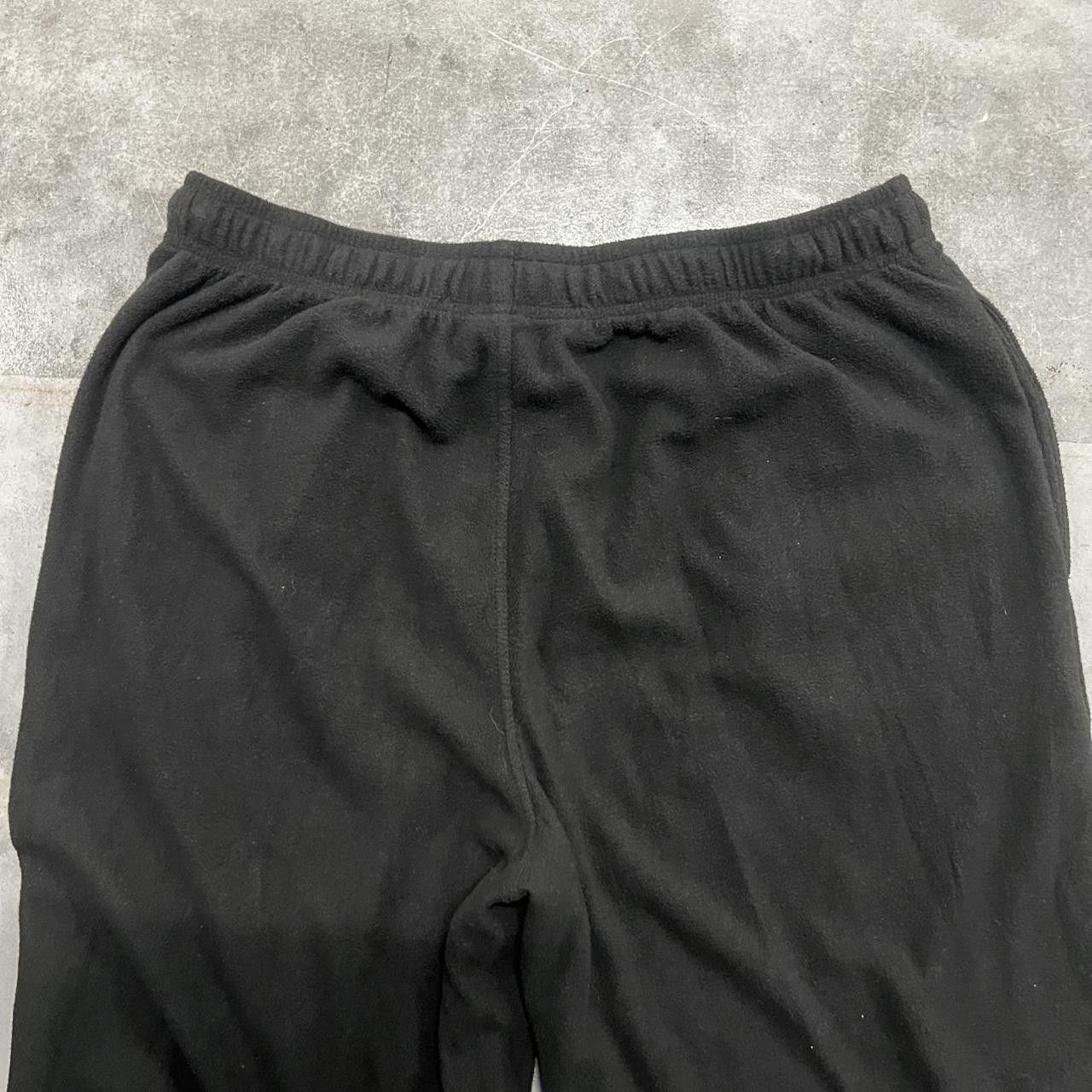 Japanese Brand × Vintage Vintage Y2K Baggy Black WideLeg Sweatpants! Size US 40 / EU 56 - 7 Thumbnail