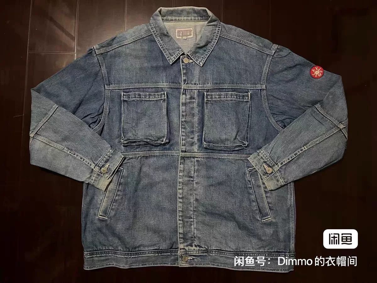 Cav Empt CAVEMPT CE Washed Denim Jacket Size US S / EU 44-46 / 1 - 1 Thumbnail