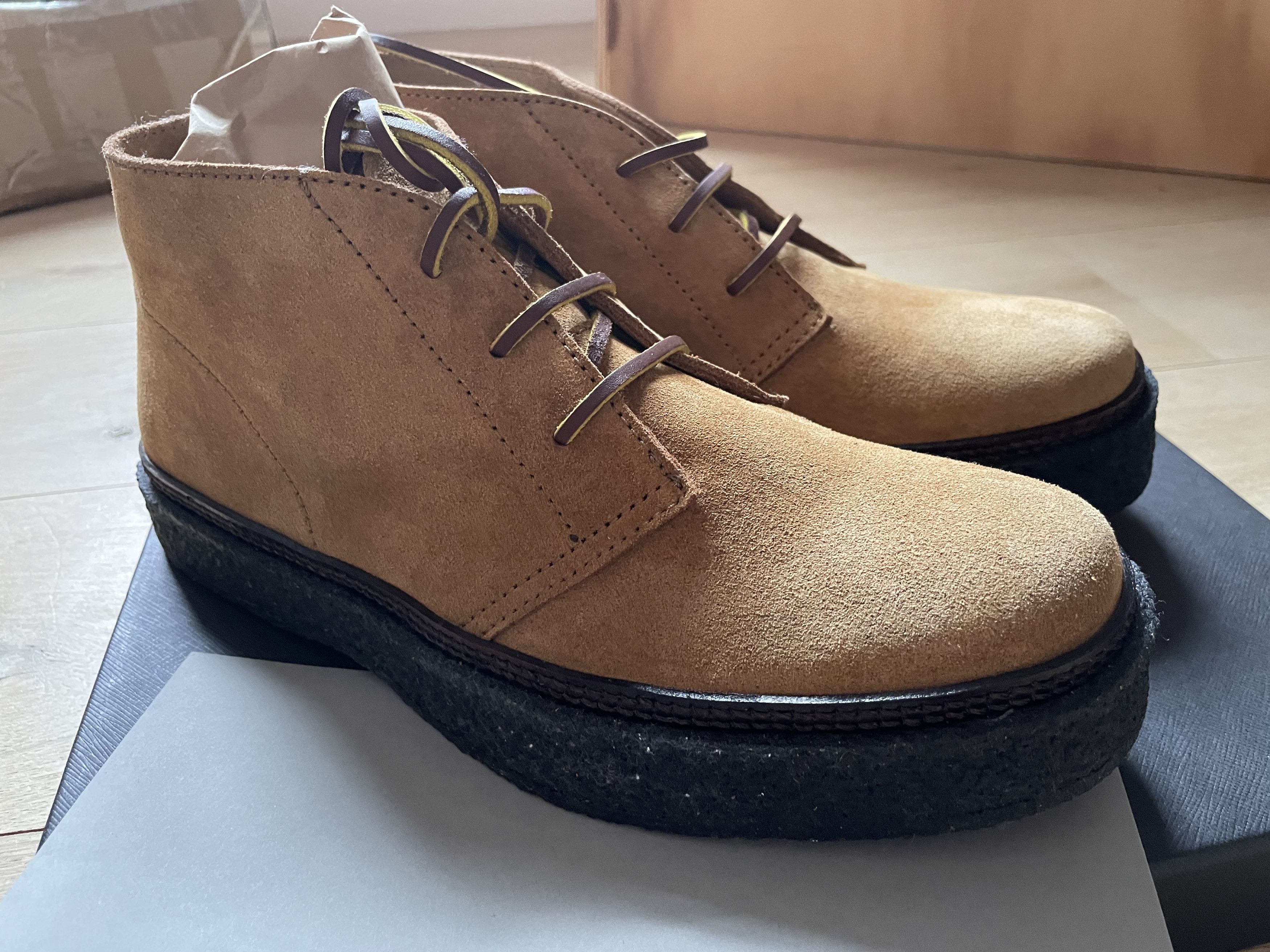 Yuketen Santiago Chukka Boot Flesh Out - Rame Size US 7 / EU 40 - 7 Thumbnail