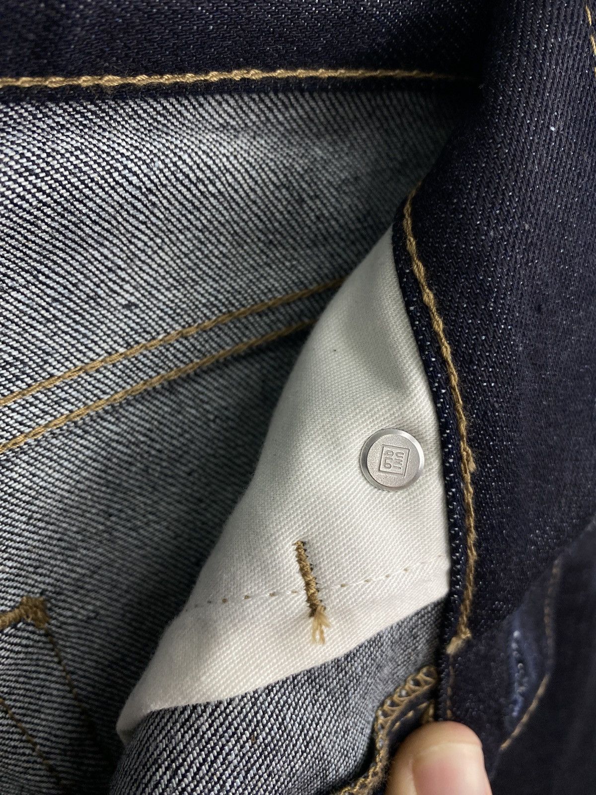 Uniqlo 🇯🇵 Uniqlo Selvage Denim Jeans Y2K Japanese kapital Style Size US 33 - 10 Thumbnail