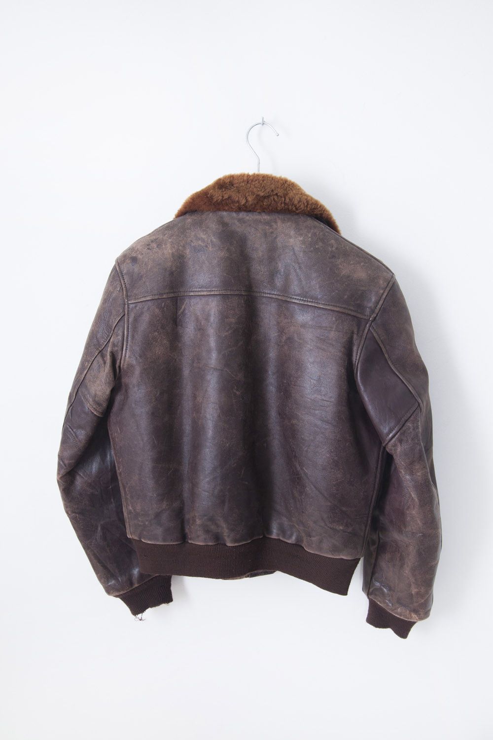 Vintage Vintage 1950's A2 leather bomber jacket Size US S / EU 44-46 / 1 - 3 Thumbnail