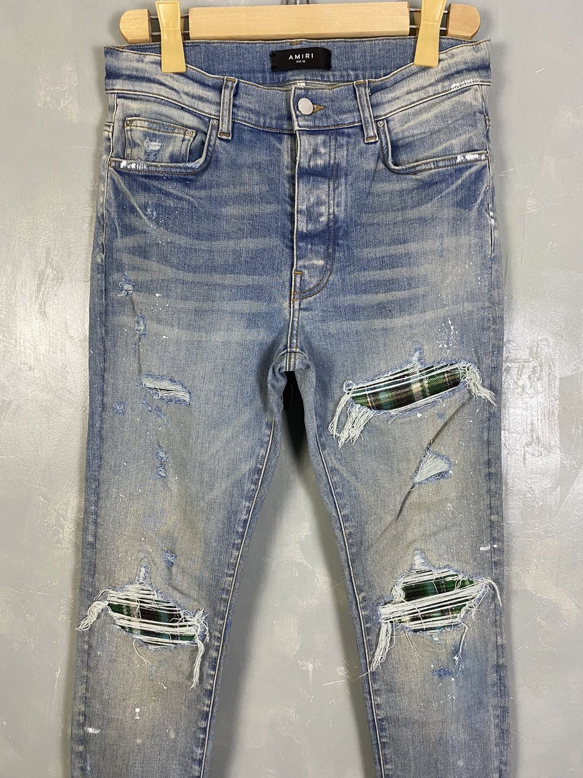 Amiri Amiri MX1 Clay Indigo Jeans Size US 32 / EU 48 - 2 Thumbnail