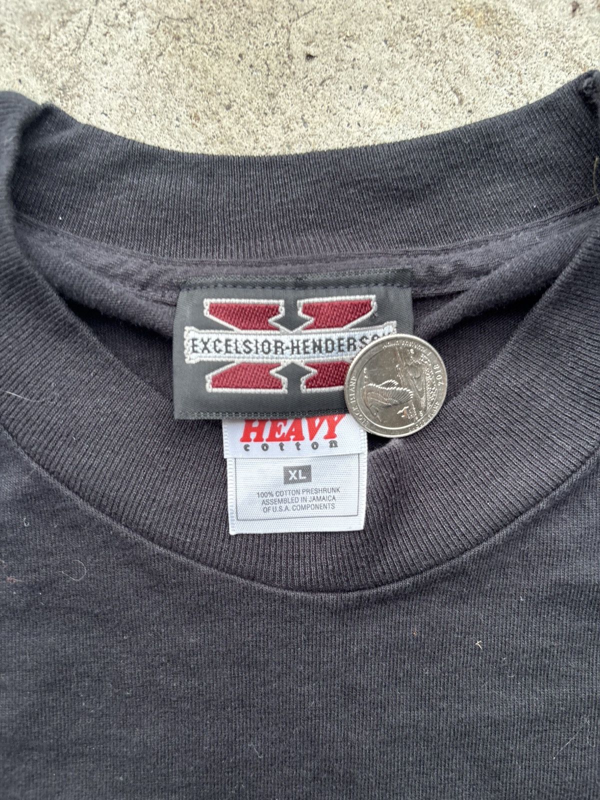 Other 1999 Excelsior- Henderson fire t shirt Size US XL / EU 56 / 4 - 3 Thumbnail