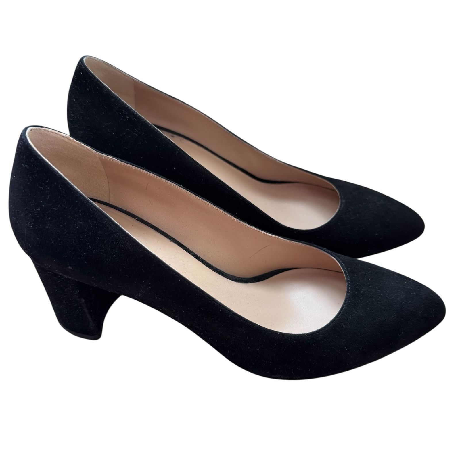 M.Gemi M. GEMI The Lustro Black Suede Pumps Size 36/ US 6 Size US 6 / IT 36 - 2 Thumbnail