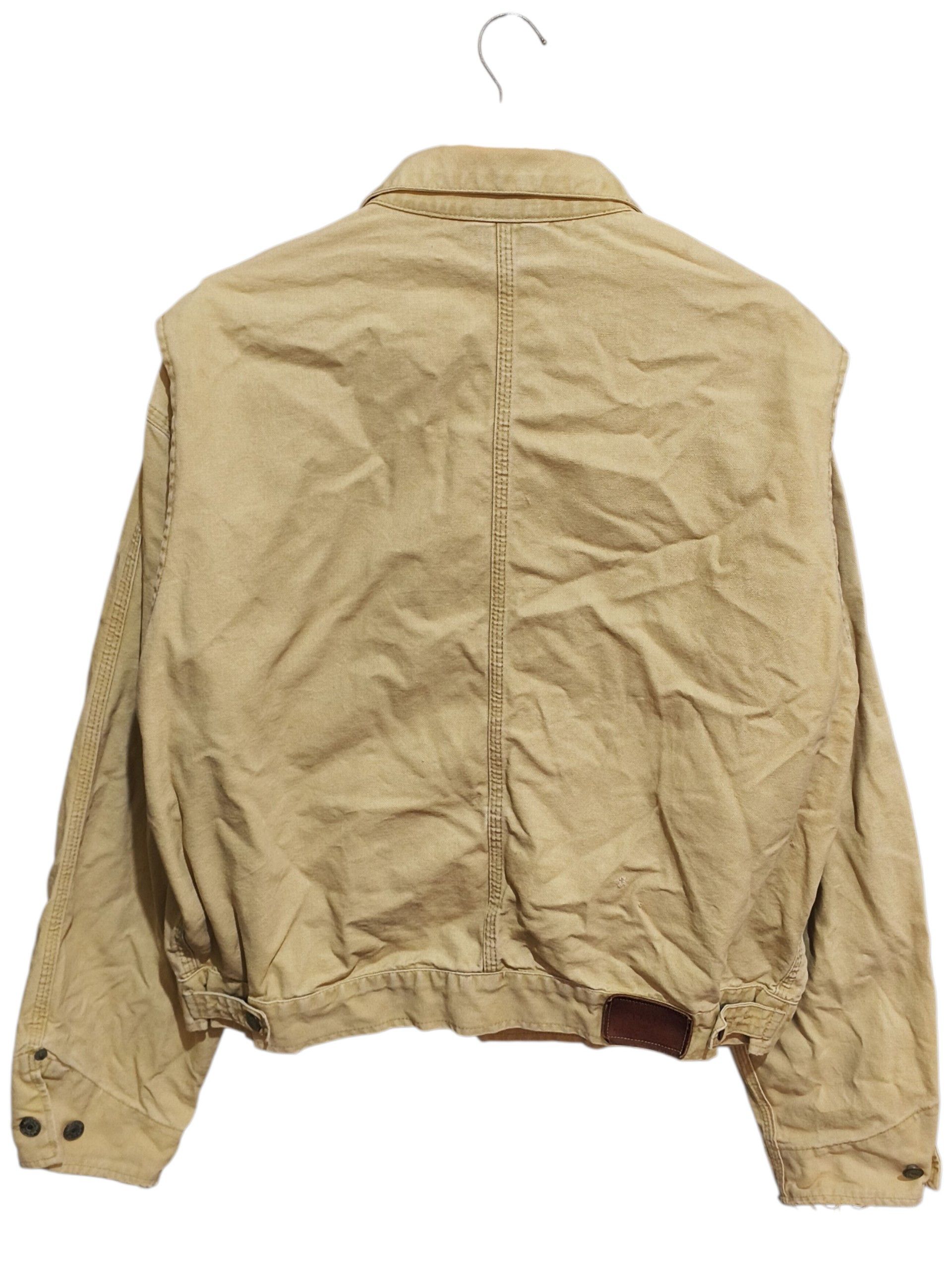 Polo Ralph Lauren 🔥Vintage 90s🔥PRL Canvas Workwear Chore Jacket Size US L / EU 52-54 / 3 - 2 Thumbnail