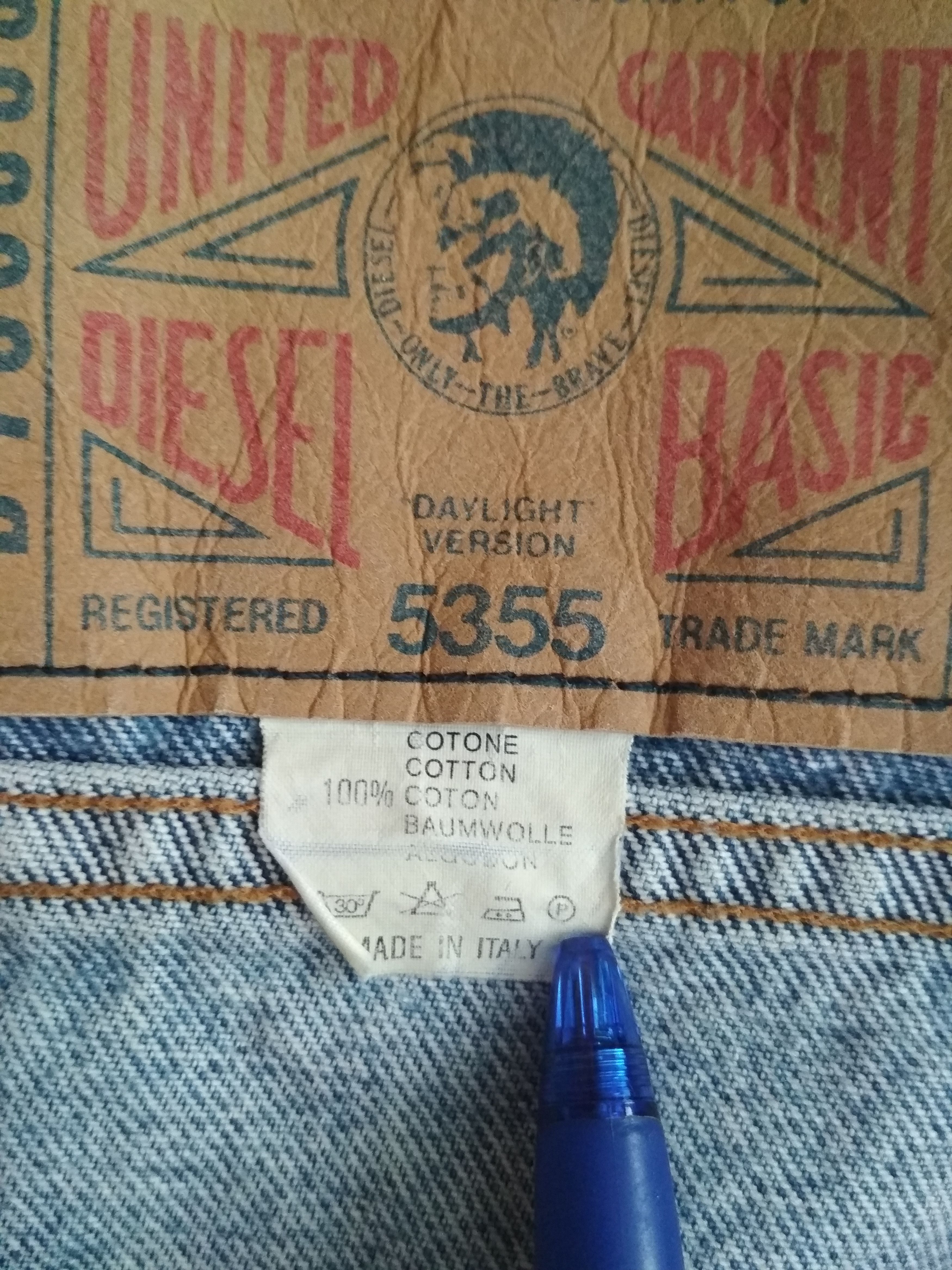 Diesel × Vintage Vintage Diesel Denim Vest made in Italy M Size M / US 6-8 / IT 42-44 - 6 Thumbnail