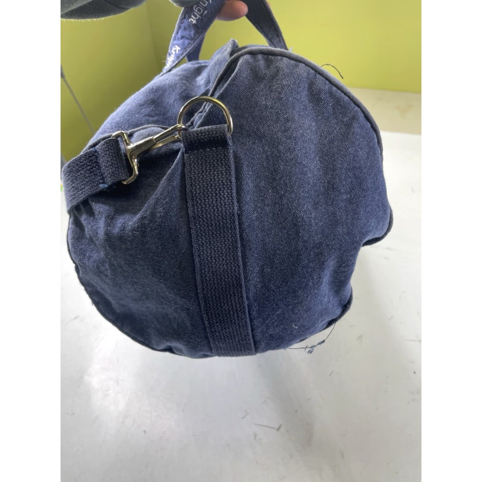 Vintage **Classic Blue Scarborough & Tweed Men's Duffle Bag** User: Classic Blue Scarborough & Tweed Men's Duffle Bag Size ONE SIZE - 3 Thumbnail